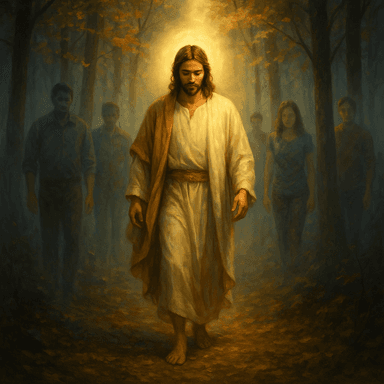 He Walks Where Shadows Lie