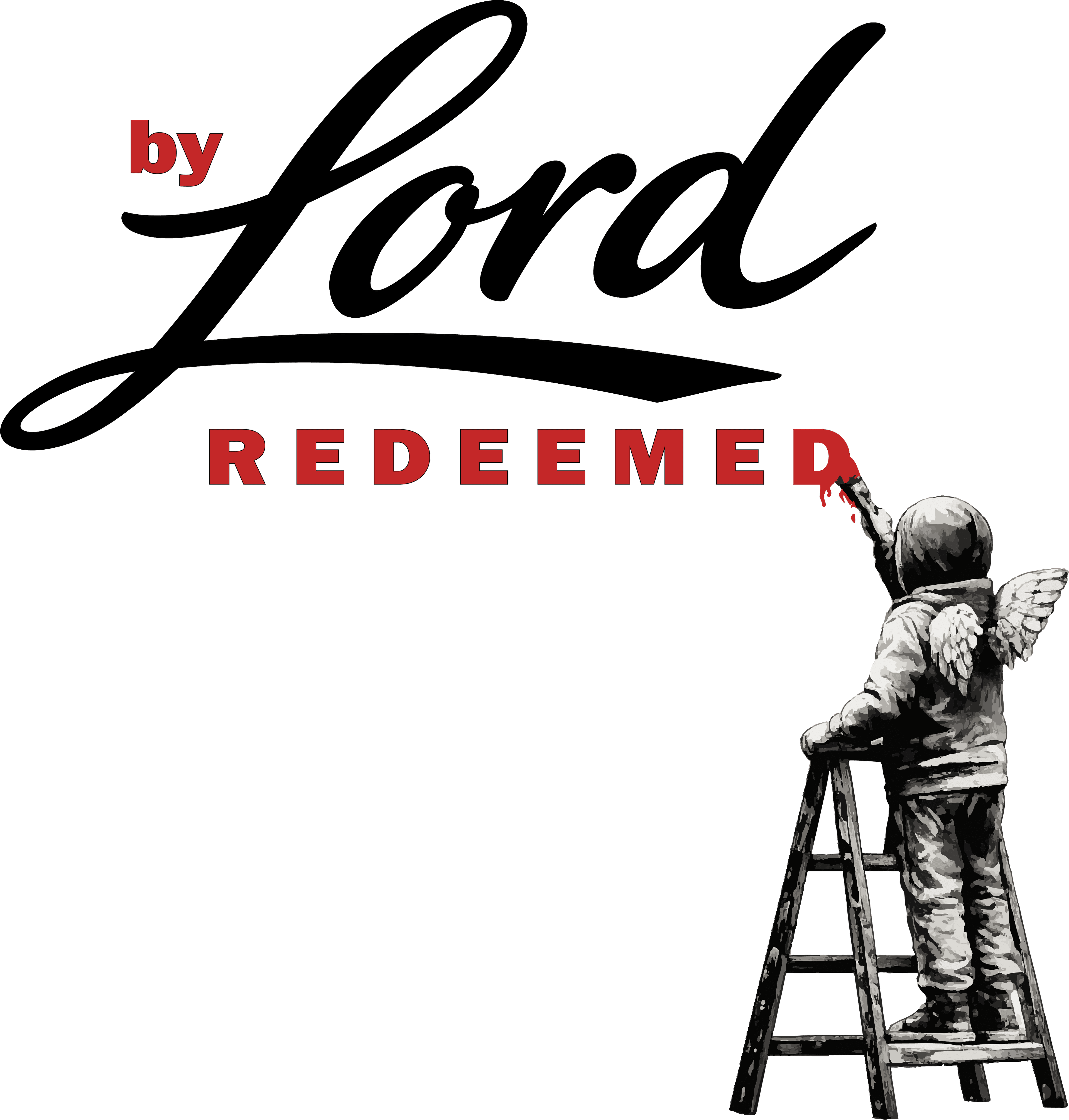 By Lord Redeemed - Angel child painting on a ladder